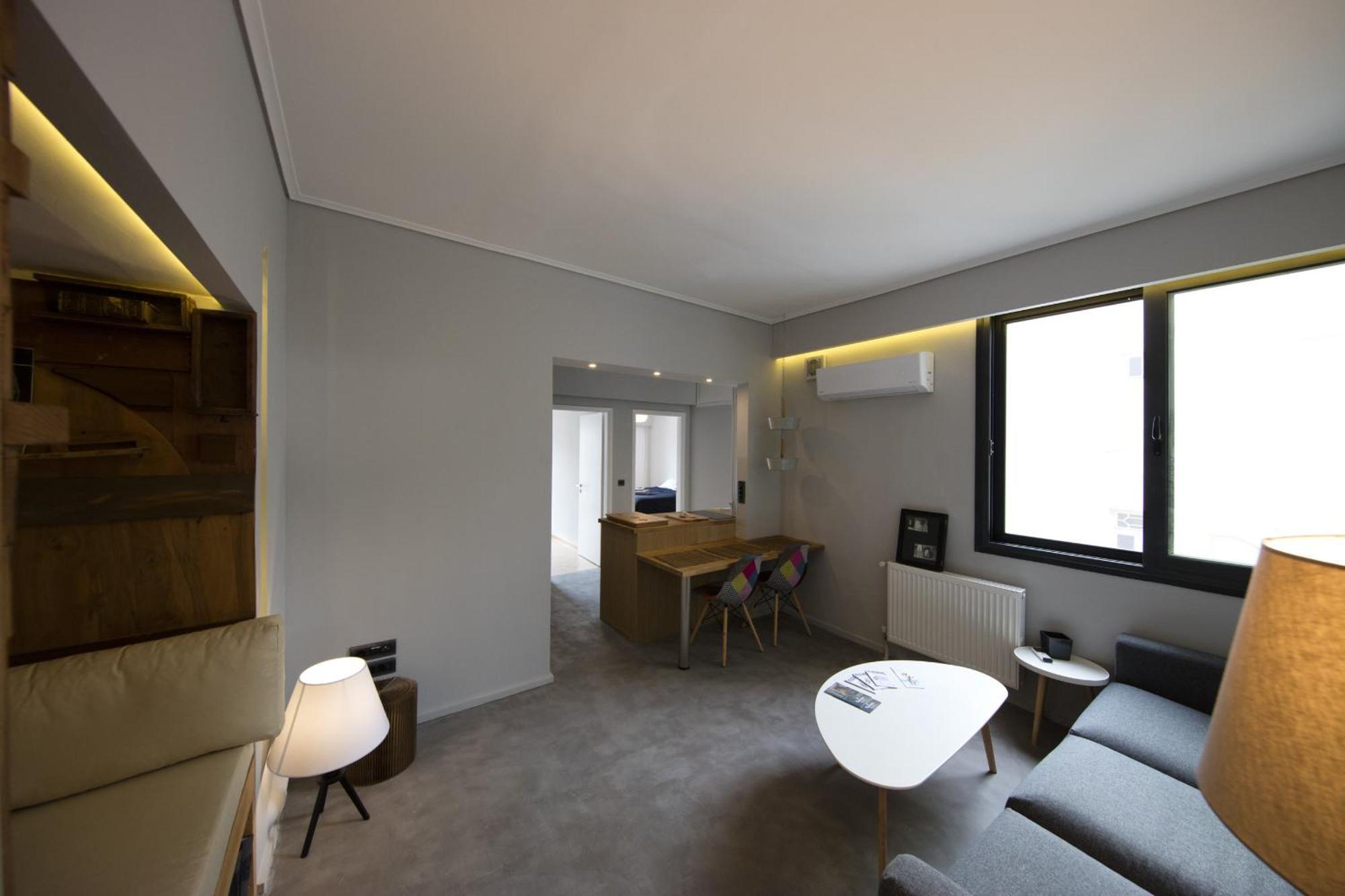 Appartement Super Modern Minimal Flat Nr Metro & Arch. Museum à Athènes Extérieur photo
